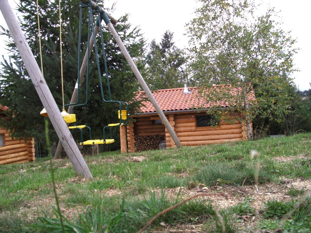 Pialous:Chalet En Rondins Avec Espace Detente La Chapelle-d'Aurec 外观 照片
