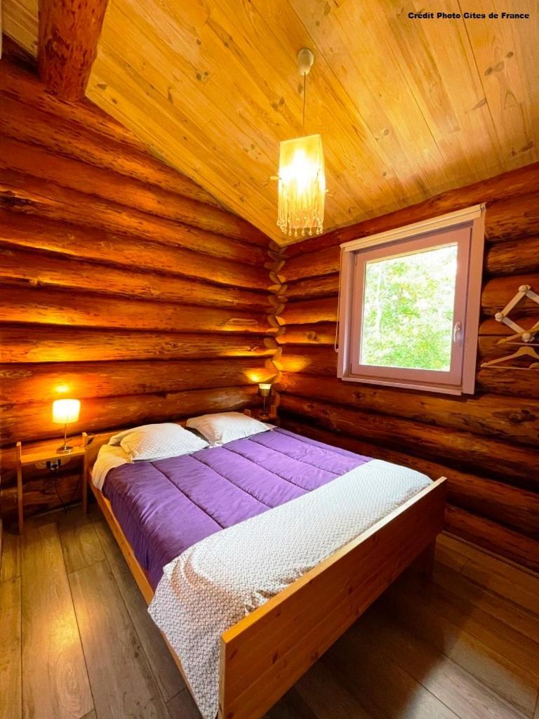 Pialous:Chalet En Rondins Avec Espace Detente La Chapelle-d'Aurec 外观 照片